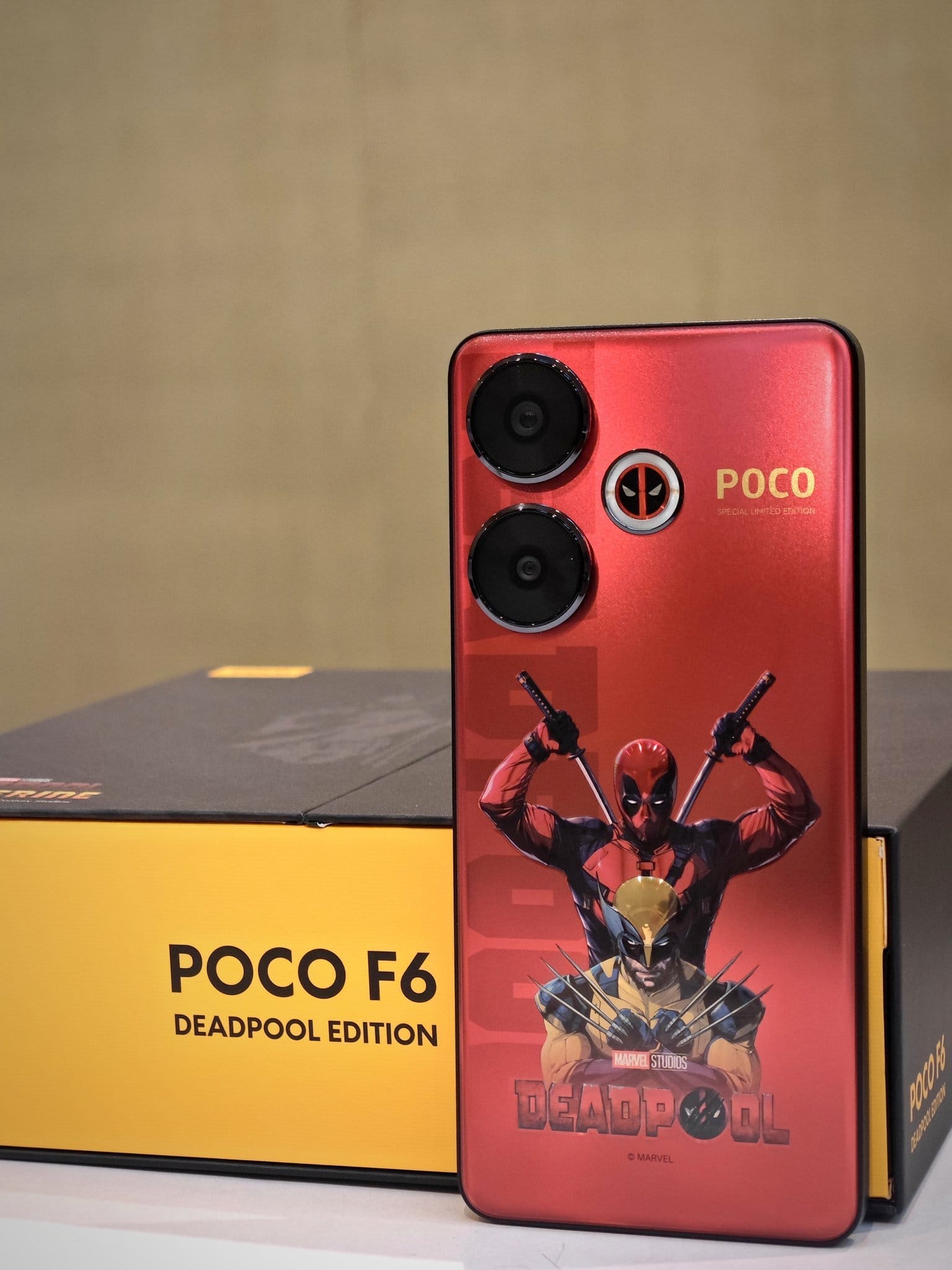 The POCO F6 Deadpool Edition Is The Perfect Phone For Deadpool and